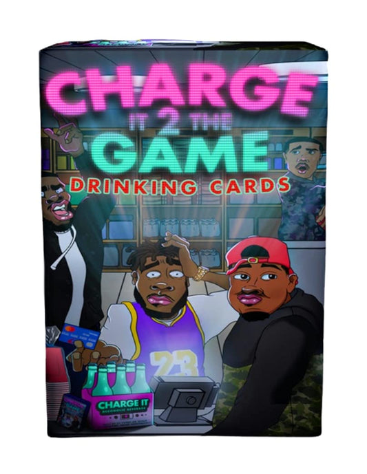 Charge It 2 The Game deck and cards showcase, ideal for fueling bold party dares