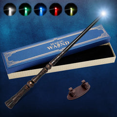 CharmFields light up wizard wand with rune engravings for immersive cosplay experiences.