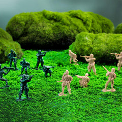 CHAXUNTEN army men 200pcs versatile figures for creative scenarios