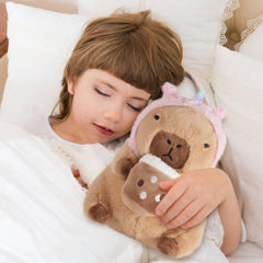 CHDBLOCK Kawaii capybara plush appeals to kids and collectors.