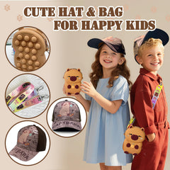 CHDGIOHA capybara 3D stickers for creative decorating and crafts.