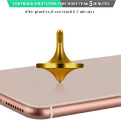 CHEETOP spin-time demo on crystal base in real use.