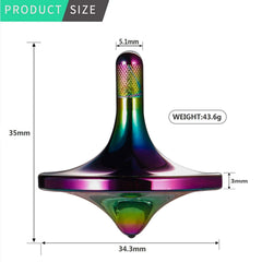 CHEETOP spinning top with CNC precision surface for smooth, balanced spins