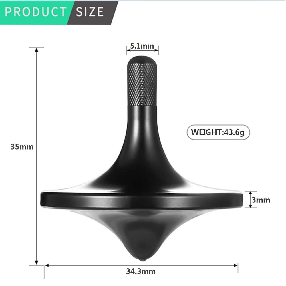 Close-up of CHEETOP concave base highlighting balance and steady spins.