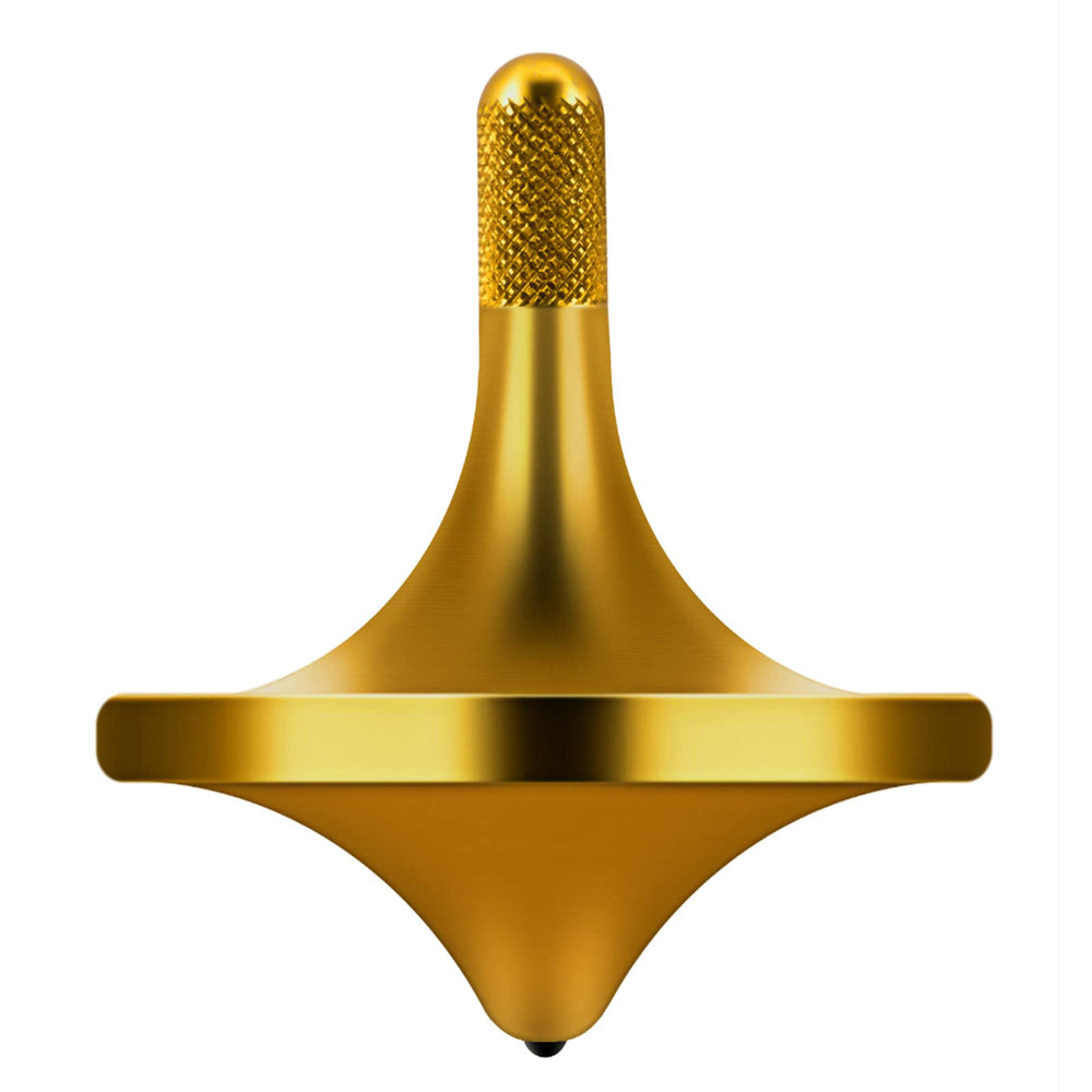 CHEETOP bronze spinning top with 24mm diameter for long spins.