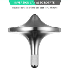 CHEETOP stainless steel spinning top (small) compact and portable for quick spins