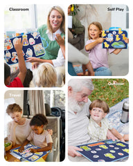 CHEFAN baby shark felt characters inspire interactive rhymes