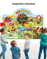 CHEFAN tractor and tools details for interactive learning moments.