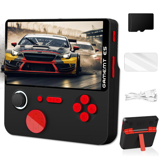 Cheffun handheld console with a 5-inch screen for portable retro gaming on the go.