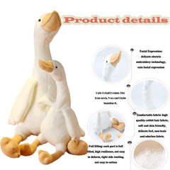 CHELEI2019 goose plush long-neck pose adds whimsy to stories and display