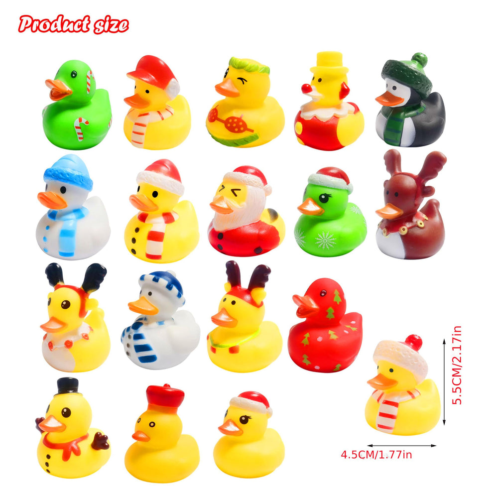 Cherislpy Christmas duck Santa sparks festive bath time storytelling