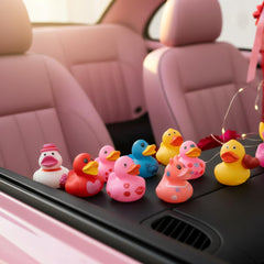 Cherislpy Valentines ducks with gift card visible, adds a personal touch to presents.