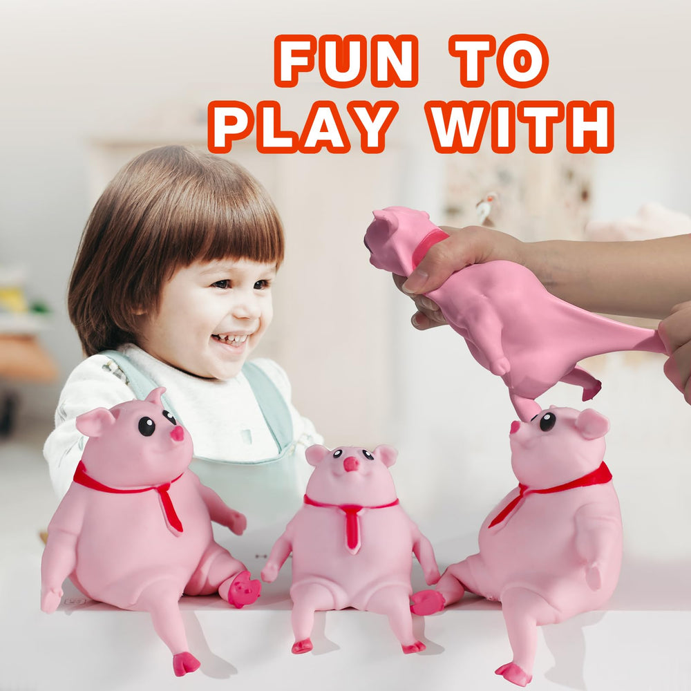 CHEROSIN washable squishy pig material is durable and kid-friendly.
