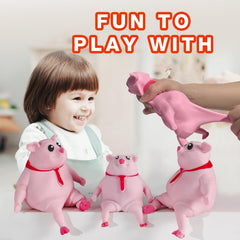 CHEROSIN washable squishy pig material is durable and kid-friendly.