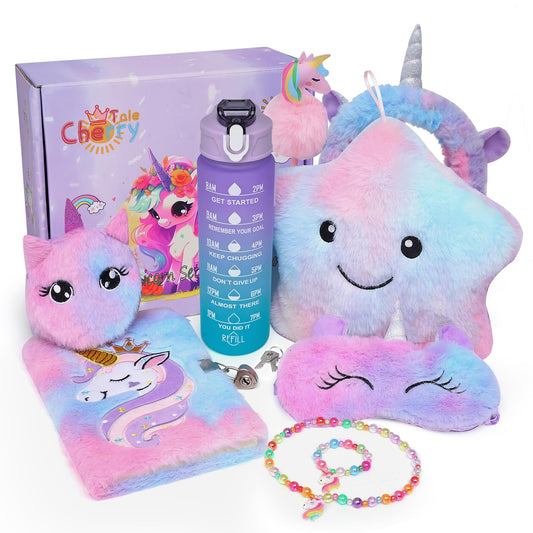 Cherry Tale unicorn light-up star pillow for cozy bedtime play