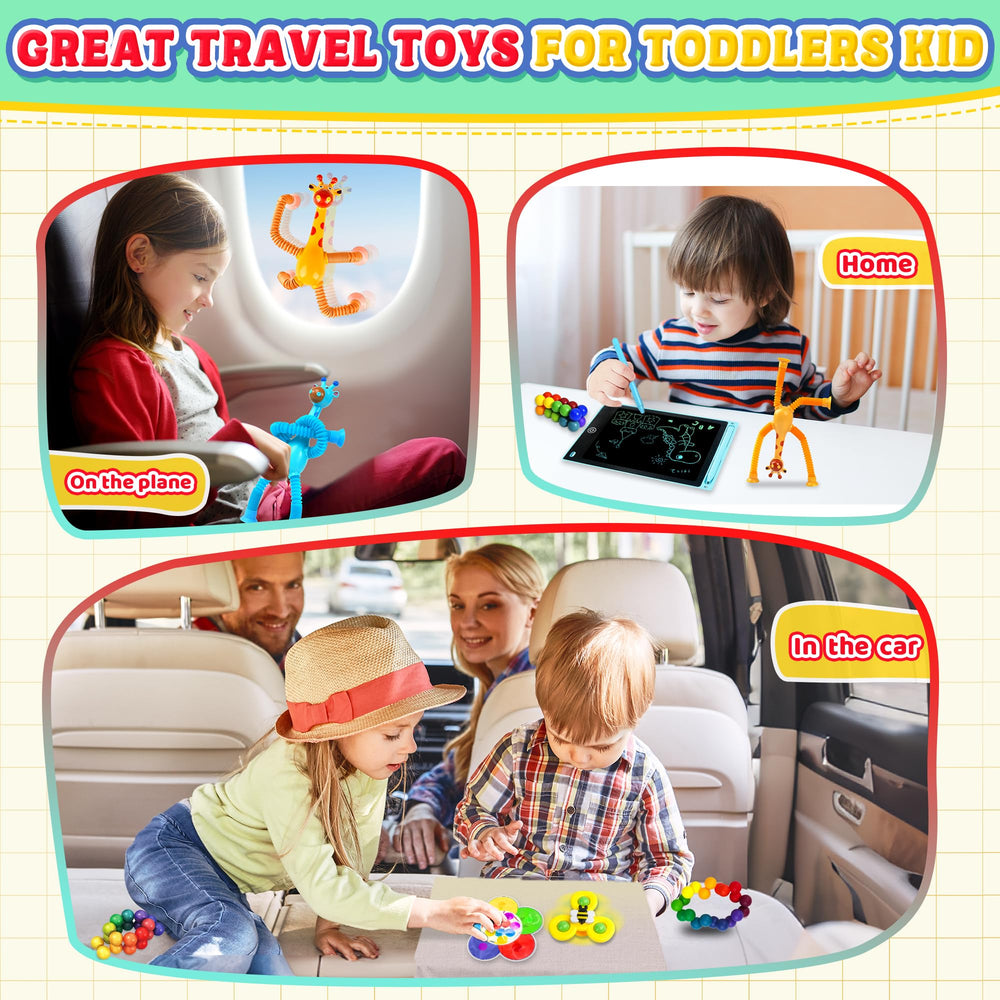 CHESLICR Travel Sensory Toy Pack for versatile on-the-go play.