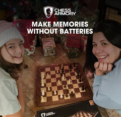 Includes extra queen pieces for flexible setup options.