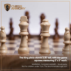 Chess Armory extra queens included for seamless tactical play.