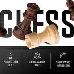 Chess Armory full-color gift box enhances gift-giving presentation.