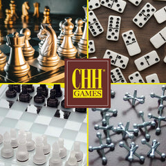 CHH smooth-glass feel enhances the tactile experience from move to mate.