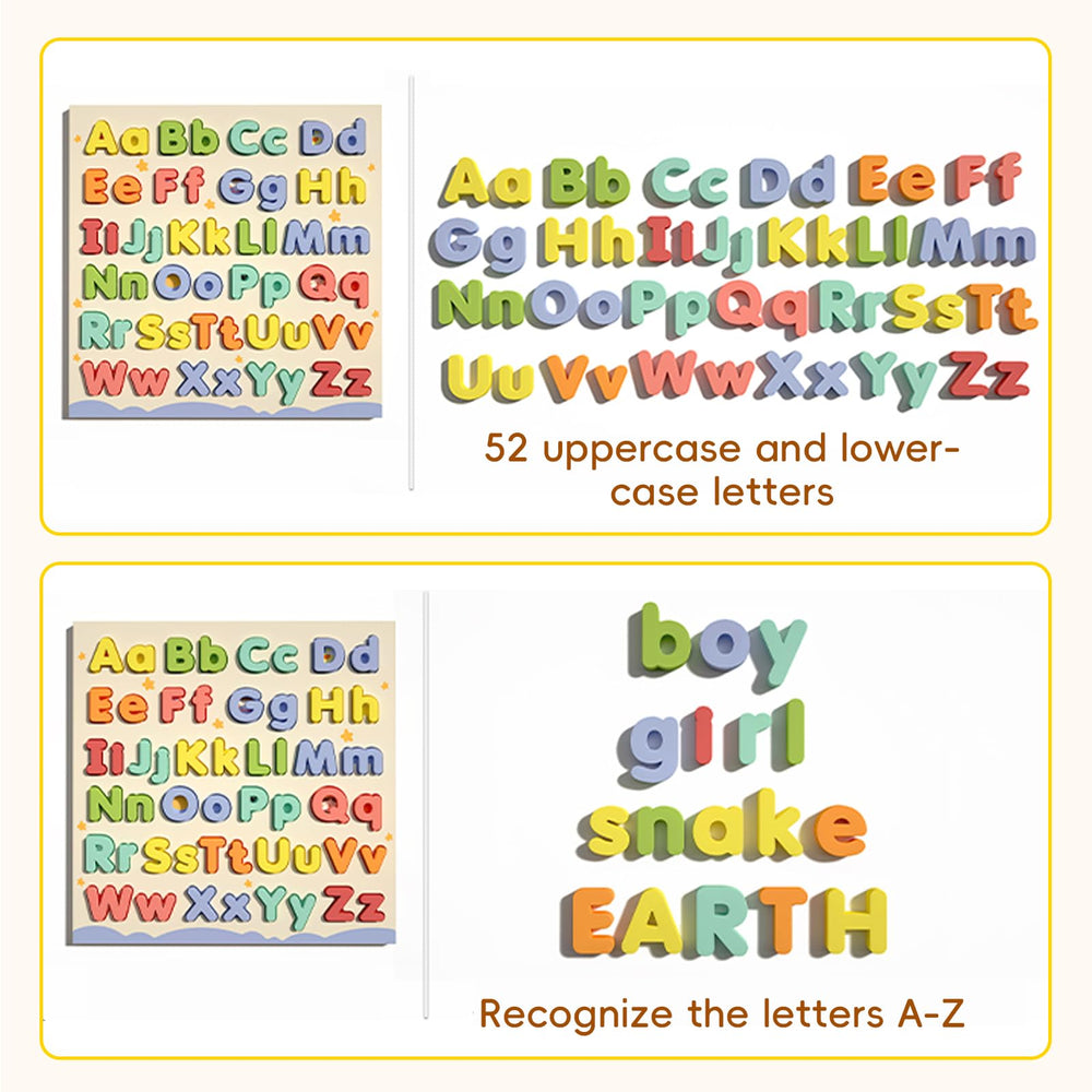 CHHQLZS parent-child playtime helps reinforce basic word-building