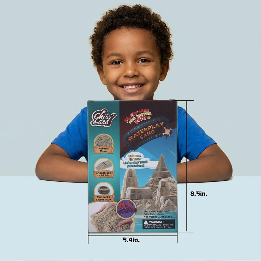 Chico Land Waterplay Sand sensory-bin-setup supports versatile sensory exploration