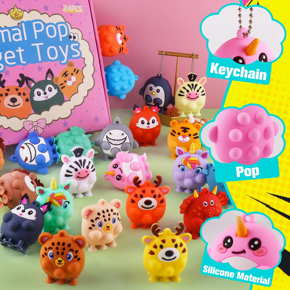 ChildFun animal suction cups bottom toy set for colorful hands-on play.