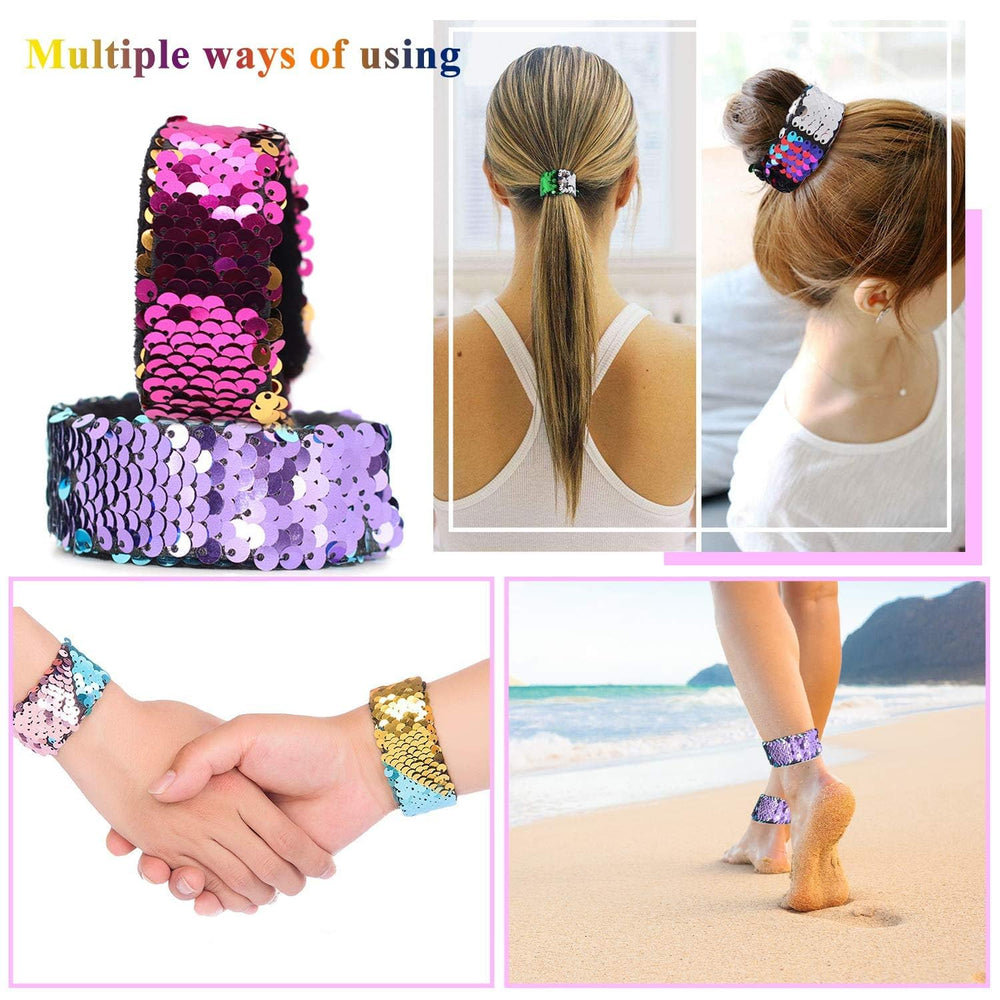 Childom color-changing bracelets enabling easy color flips