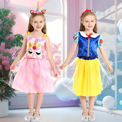 Chillife delicate headband completes princess look.