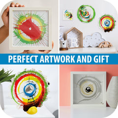 Chilpals Spin Art splash-proof chassis makes cleanup quick