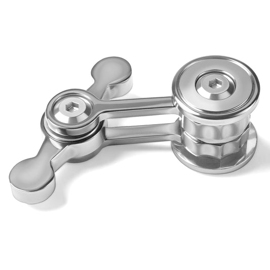 Chilvil silver fidget spinner for adults with smooth, silent desk spins