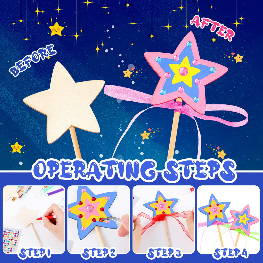 Chinco colorful ribbons provide vibrant accents for personalized wand designs