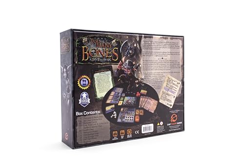 Chip Theory Games Too Many Bones battle-mat—dynamic 4x4 arena for tense encounters.