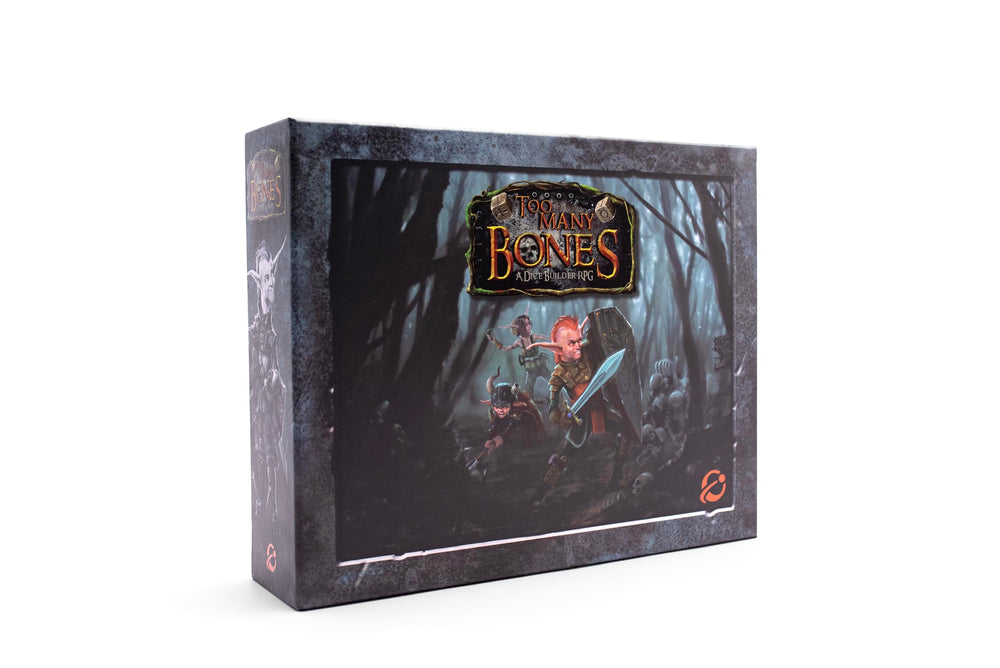 Chip Theory Games Too Many Bones dice—supports tactical planning during play.