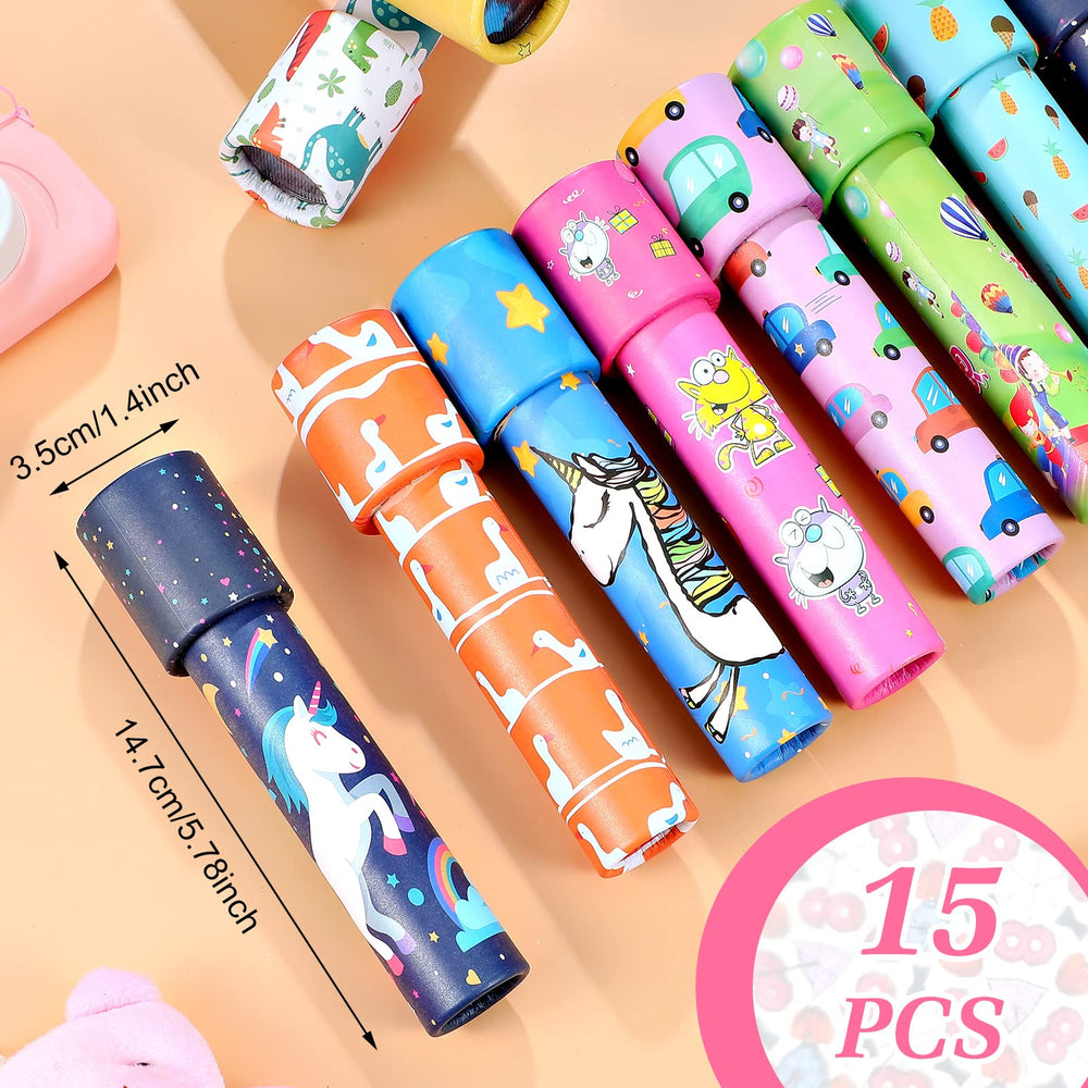 Chivao vintage kaleidoscope with rainbow reflections for visual exploration