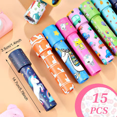 Chivao vintage kaleidoscope with rainbow reflections for visual exploration