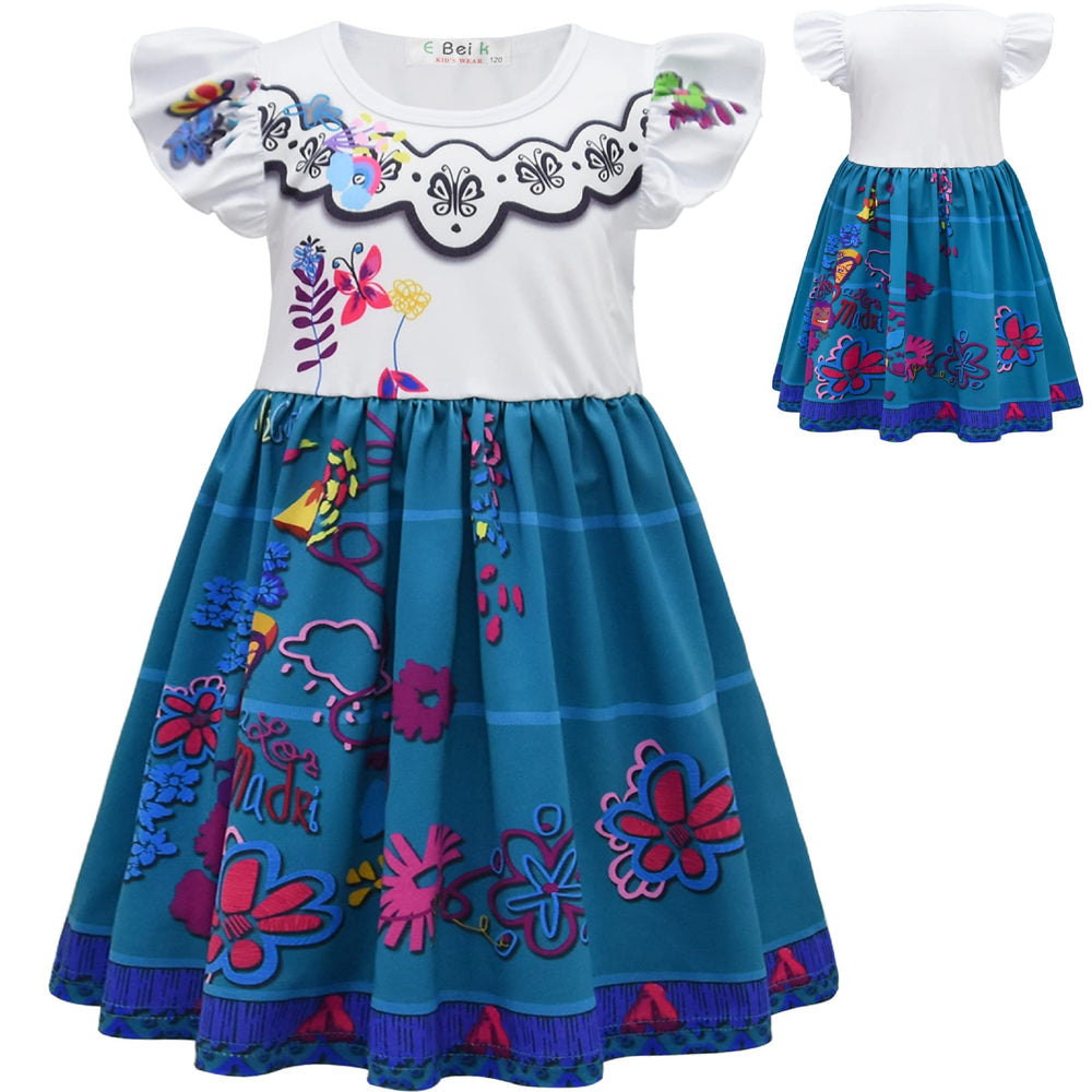 Choadam Mirabel dress with puff sleeves for princess look