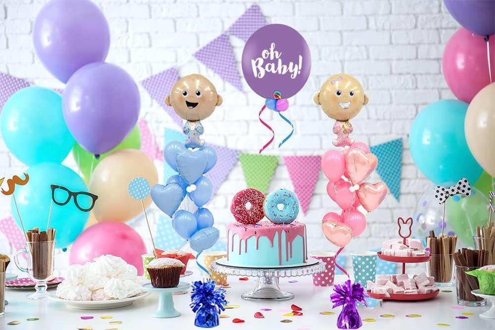 Chochkees gold balloon weight durable materials ensure lasting party decor.