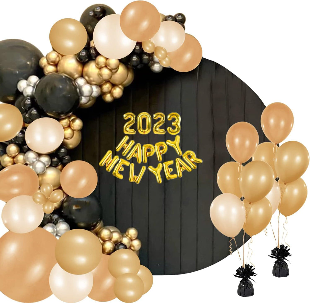 Chochkees Black Metallic Balloon Weights keep balloons in place for birthdays and events.