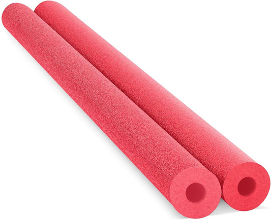 Chochkees red floating pool noodle for lounging and play