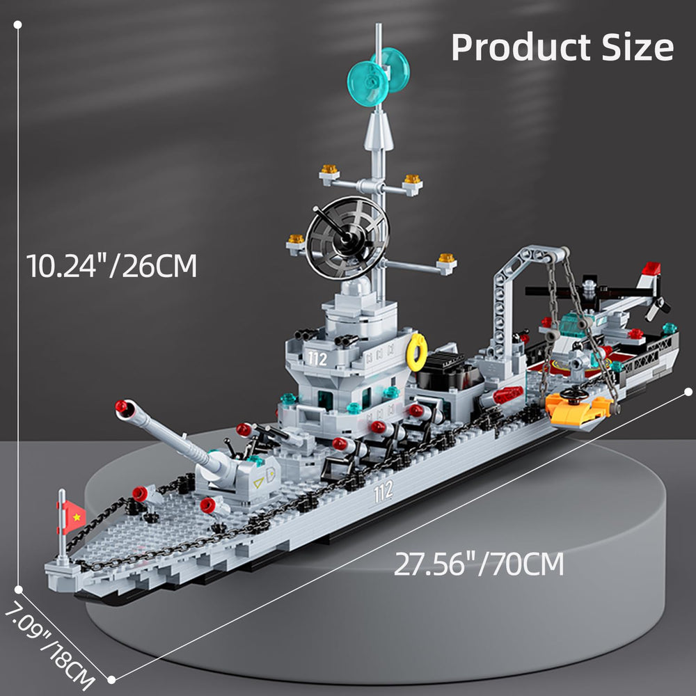Chodia battleship 6-in-1 XL premium ABS plastic for durability