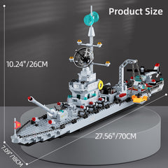 Chodia battleship 6-in-1 XL premium ABS plastic for durability