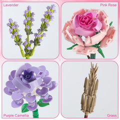 Chodia eustoma pieces enabling varied bouquet shapes and crafting fun