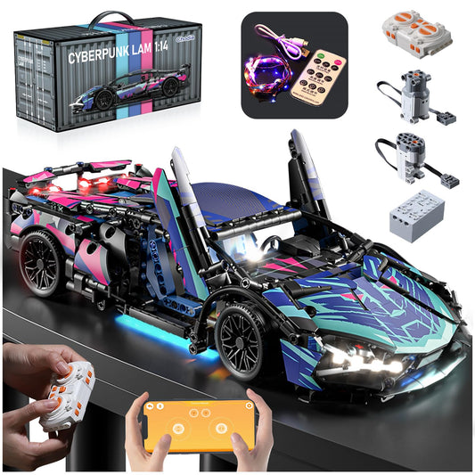 Chodia Sport race car RC kit ready for display and play