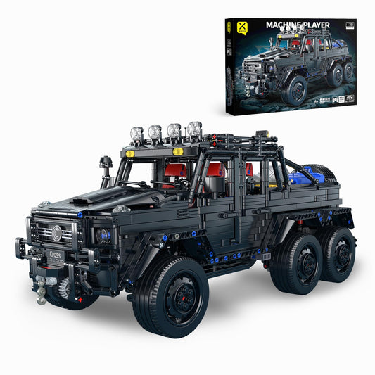 Chodia Wrangler 6x6 unboxing reveals premium ABS parts for hands-on assembly.