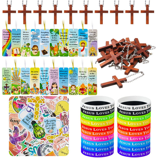 Cholemy wristbands set for Christian events with colorful designs and comfortable silicone