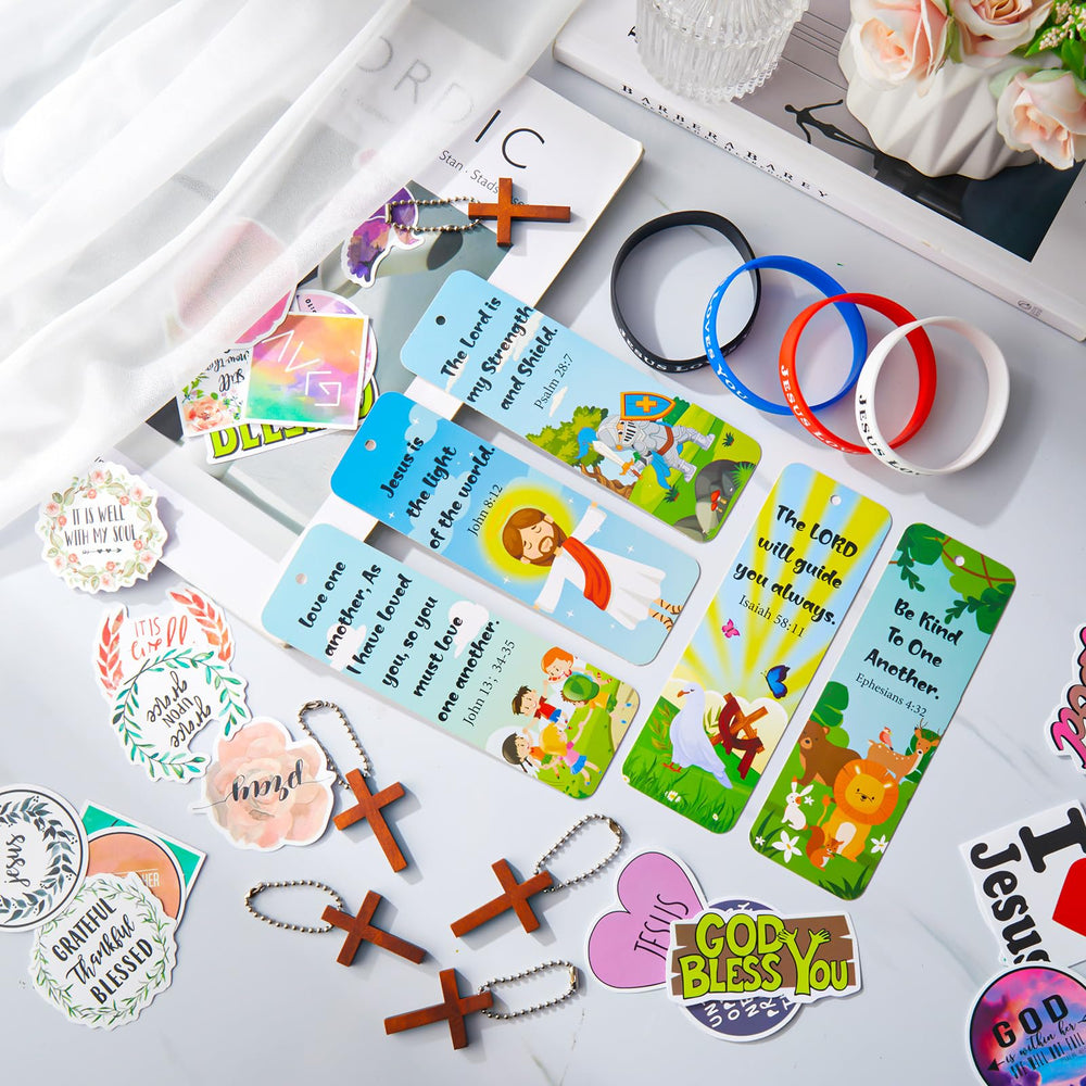 Cholemy religious stickers pack ready to decorate devices and journals
