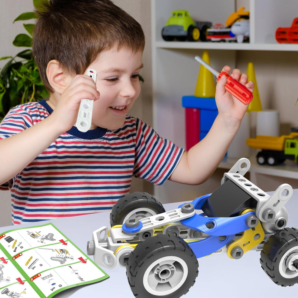 Choopheme 10-in-1 electric stem toy rzr inviting action-packed building sessions