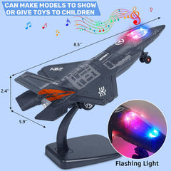 Choopheme military airplane model with detailed, child-friendly design.
