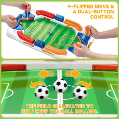 Choopheme Mini Foosball Table shows scoreboard and bells for exciting goals